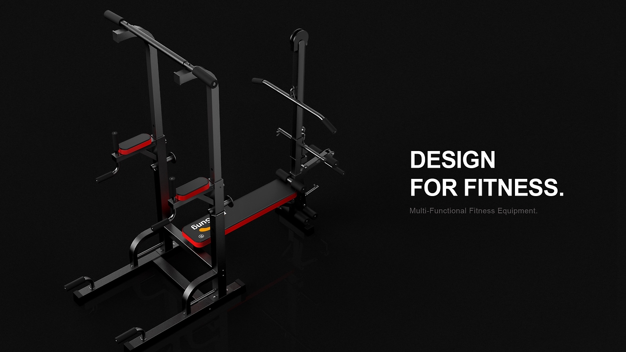 卓越體驗，專業之選 EunSung健身器材產品渲染解析